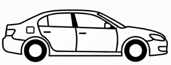 Kontur passagerarsida